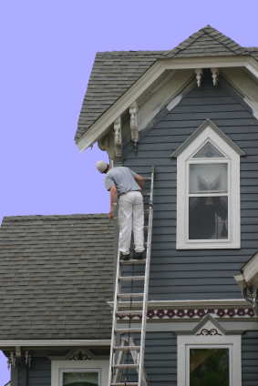 Blue House - Exterior Painting